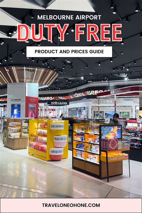 tullamarine airport duty free